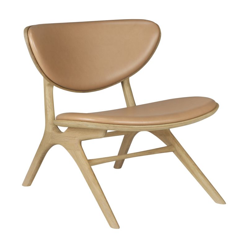 Eye Lounge-fauteuil - Sienna-leer van Ethnicraft