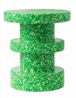Grüner Bit Stool Hocker von Normann Copenhagen, moderner Beistelltisch für Wohnzimmer und Büro.