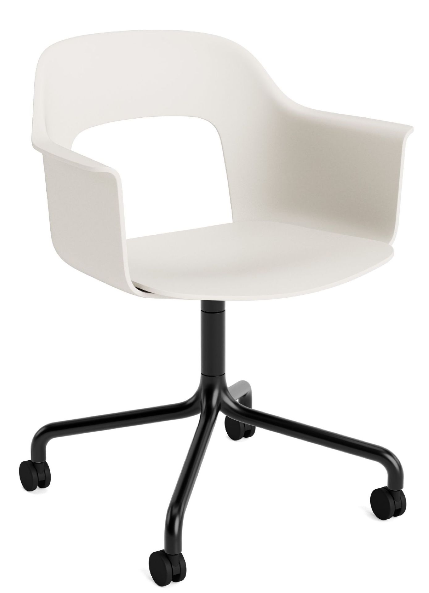 Layout fauteuil 261 met armleuningen van Hay