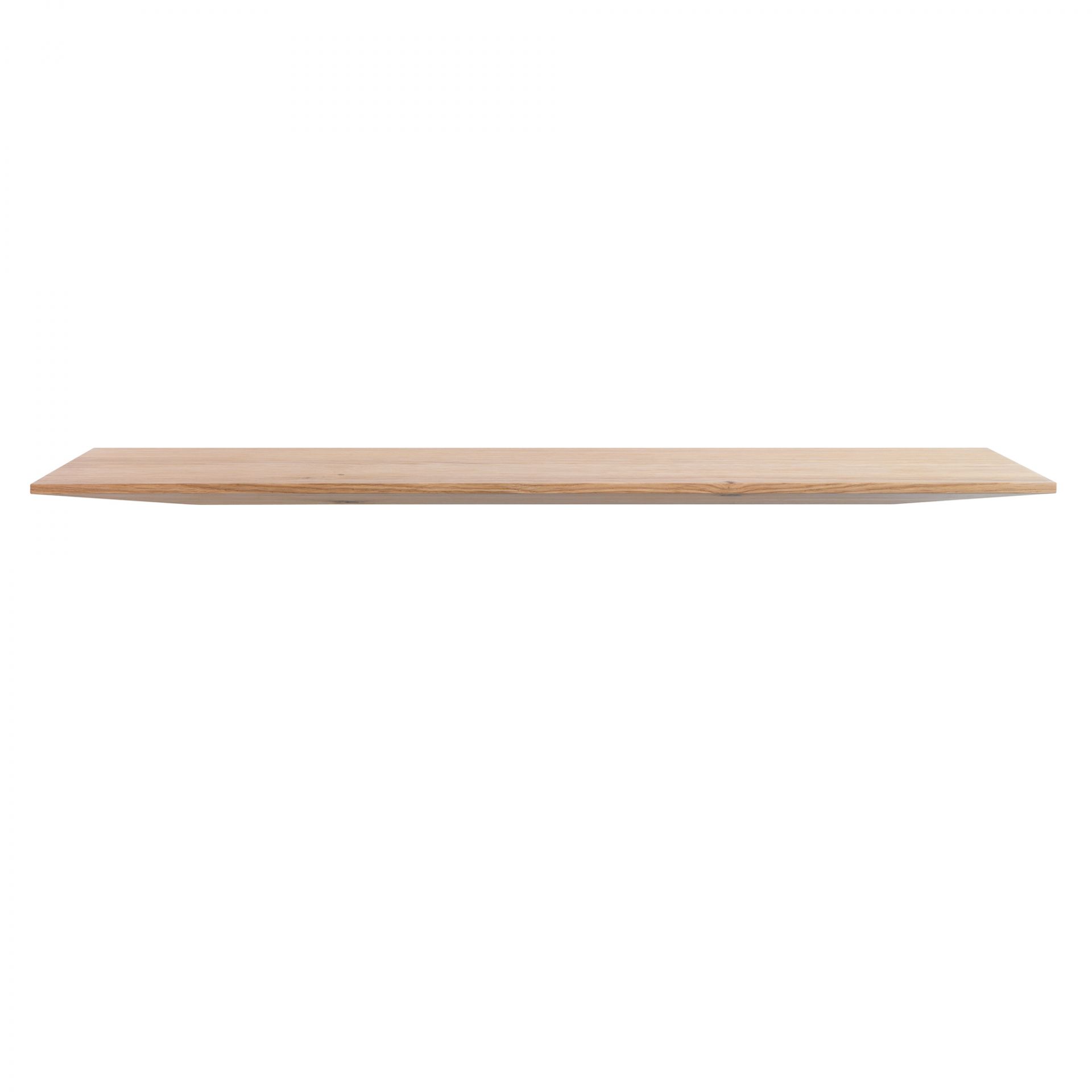 Schönbuch Cut Wandablage, 60 cm breit, aus hellem Holz. Moderne Wandboard für Wohnraum.