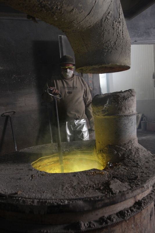 Art Déco 1930 Deurkruk Tecnolumen gepolijst nikkel