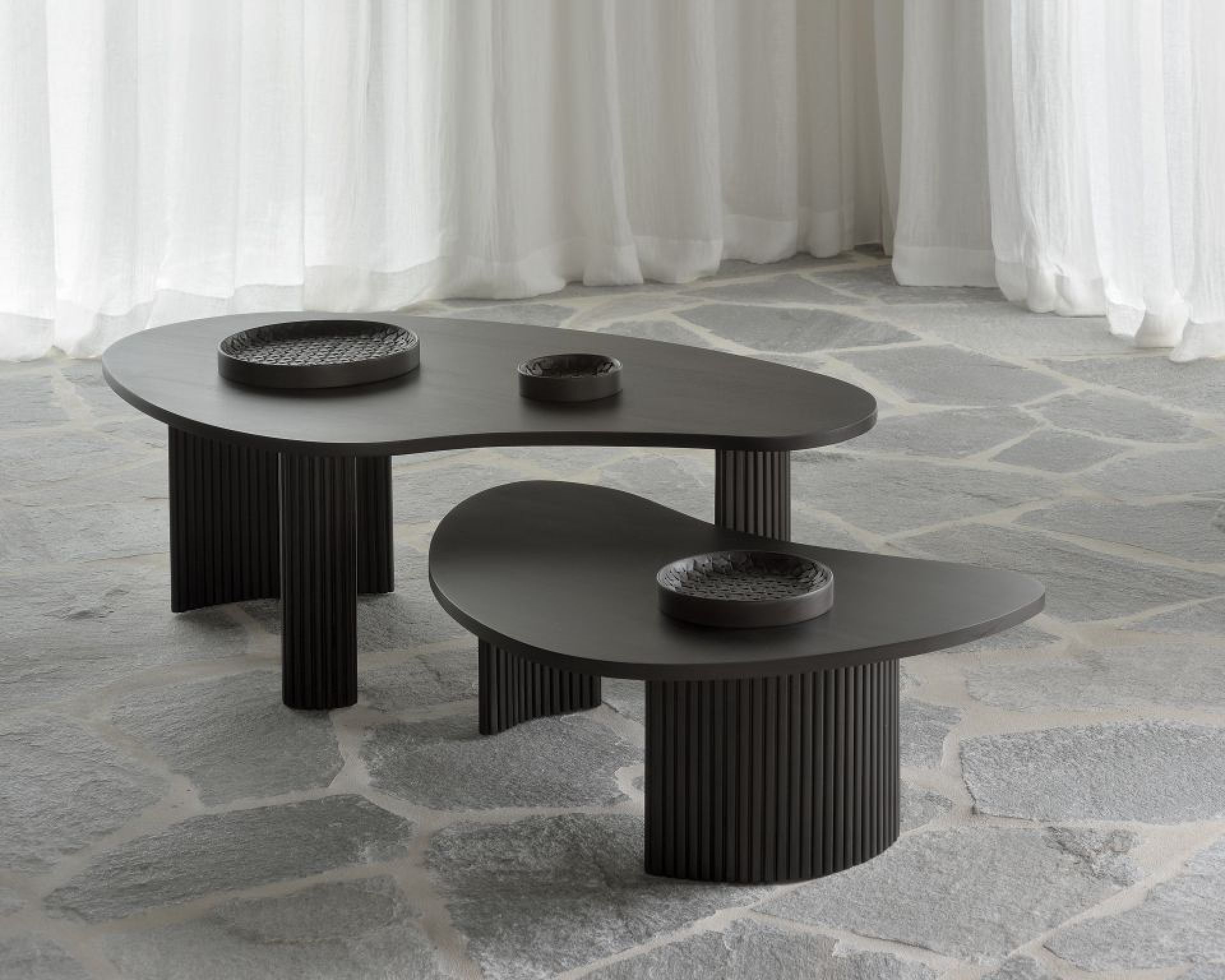 Boomerang salontafel mahonie Ethnicraft