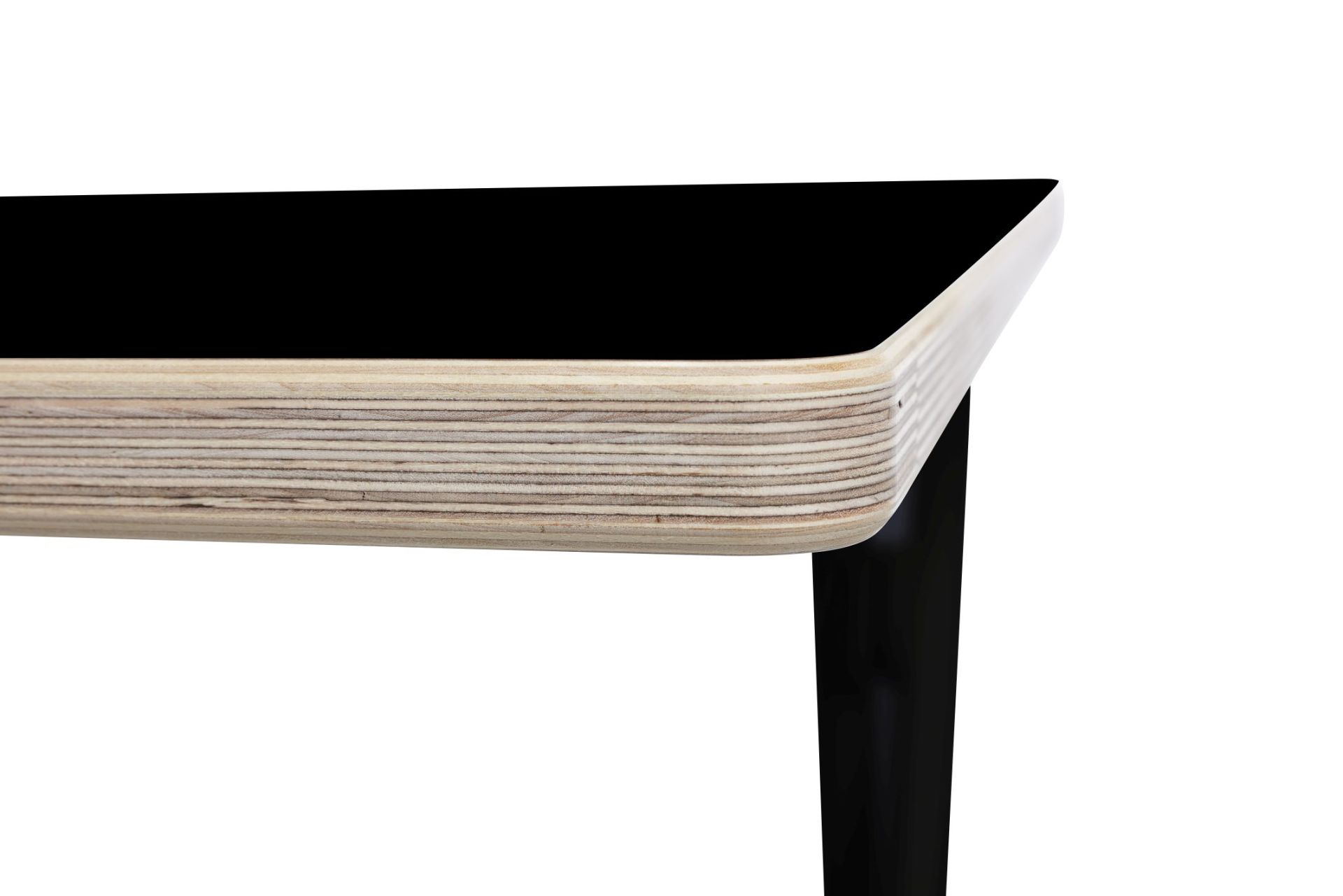 Plato opklapbaar secretaire / bureau van Müller Möbelwerkstätten