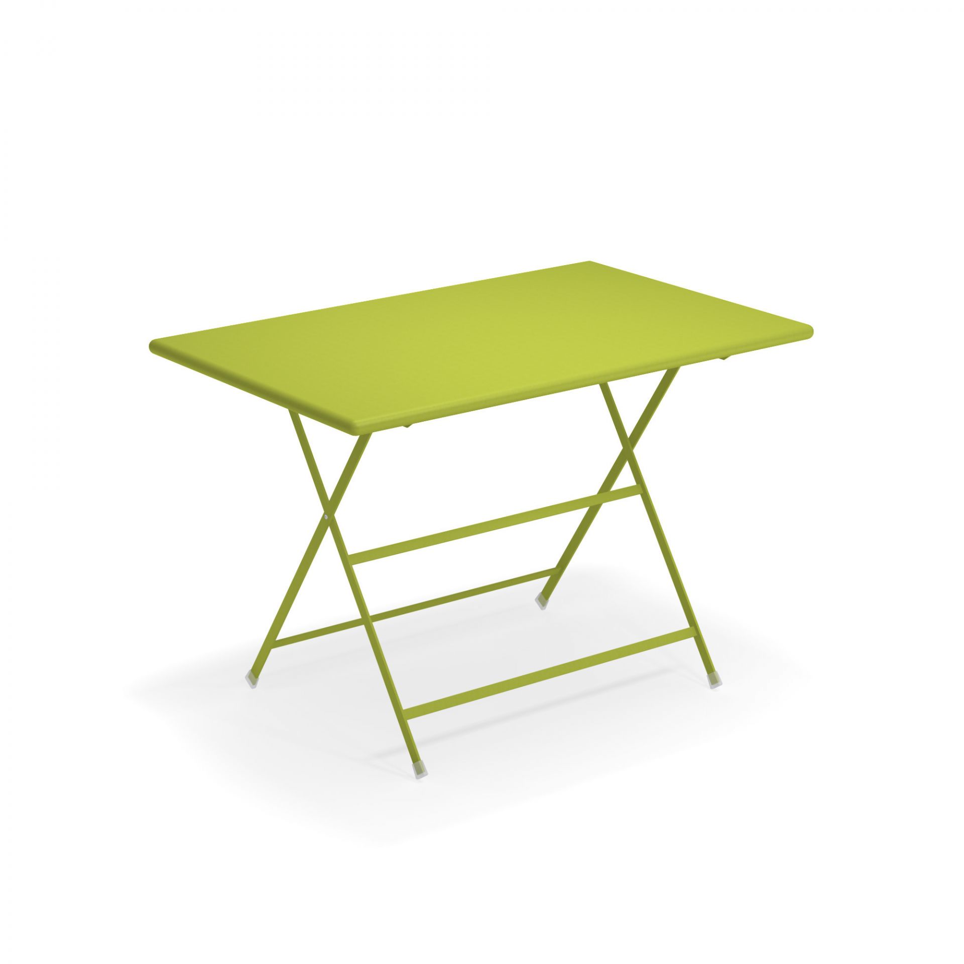 Arc en Ciel Klapptisch 110 cm von emu in Grün, ideal für Garten und Balkon.