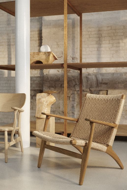 CH25 Lounge-fauteuil Carl Hansen & Søn