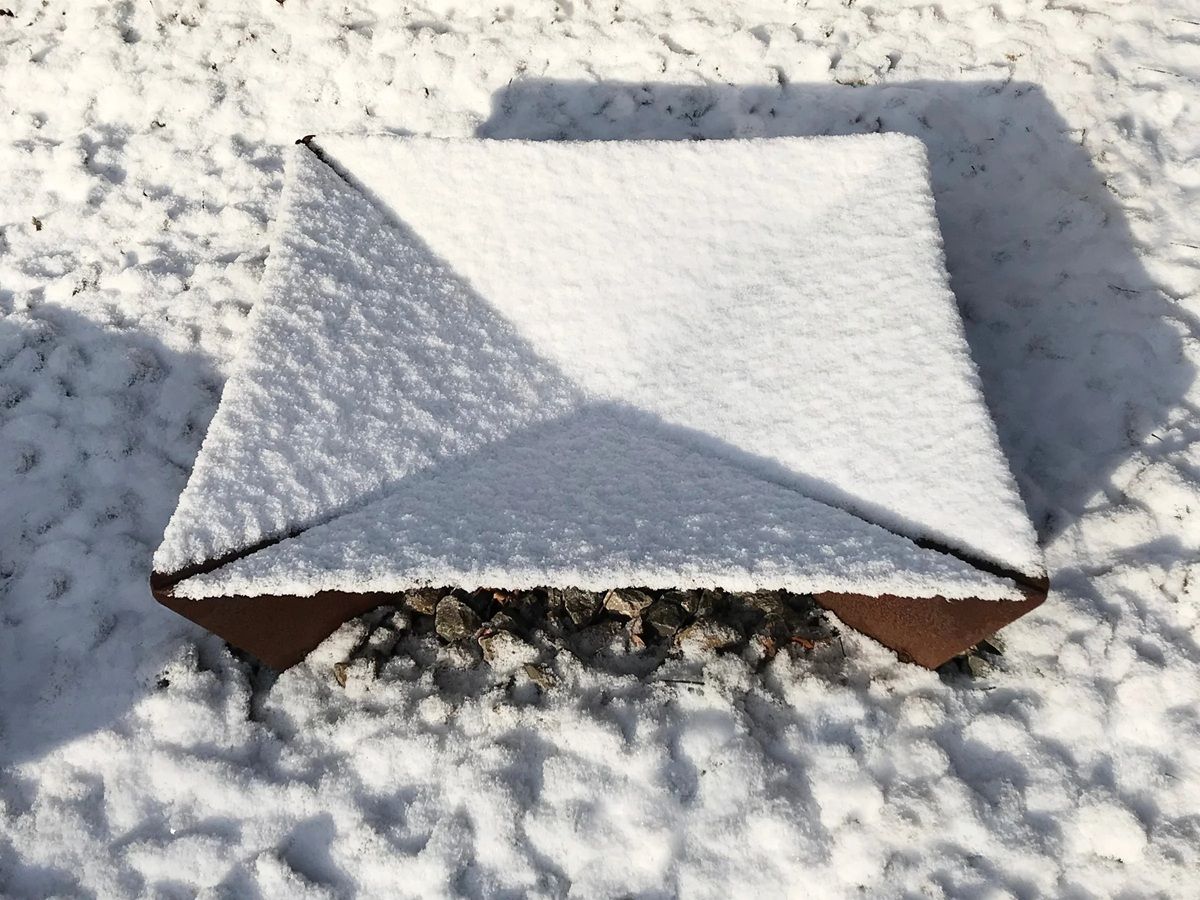 Fluxus vuurkorf, vierkant, Keilbach