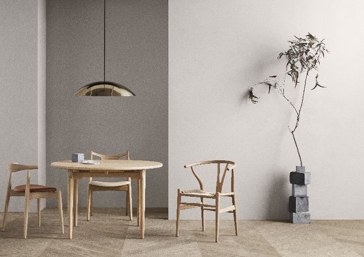 CH24 Wishbone Chair / Y-Chair stoel, beuken, geolied, Carl Hansen & Søn