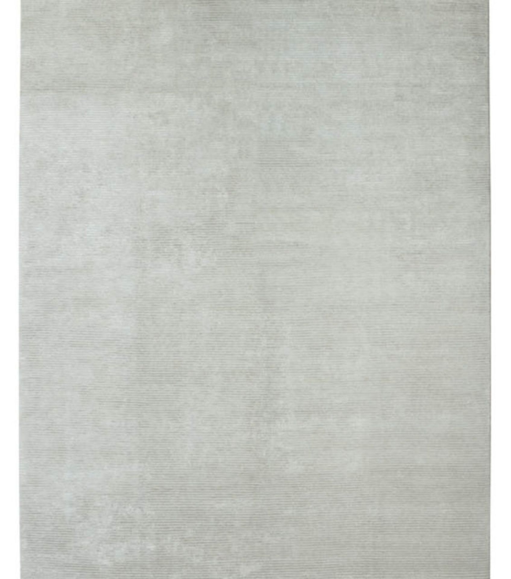 D-Range B-675 Teppich von Designercarpets in hellem Grau mit feiner, horizontaler Struktur.