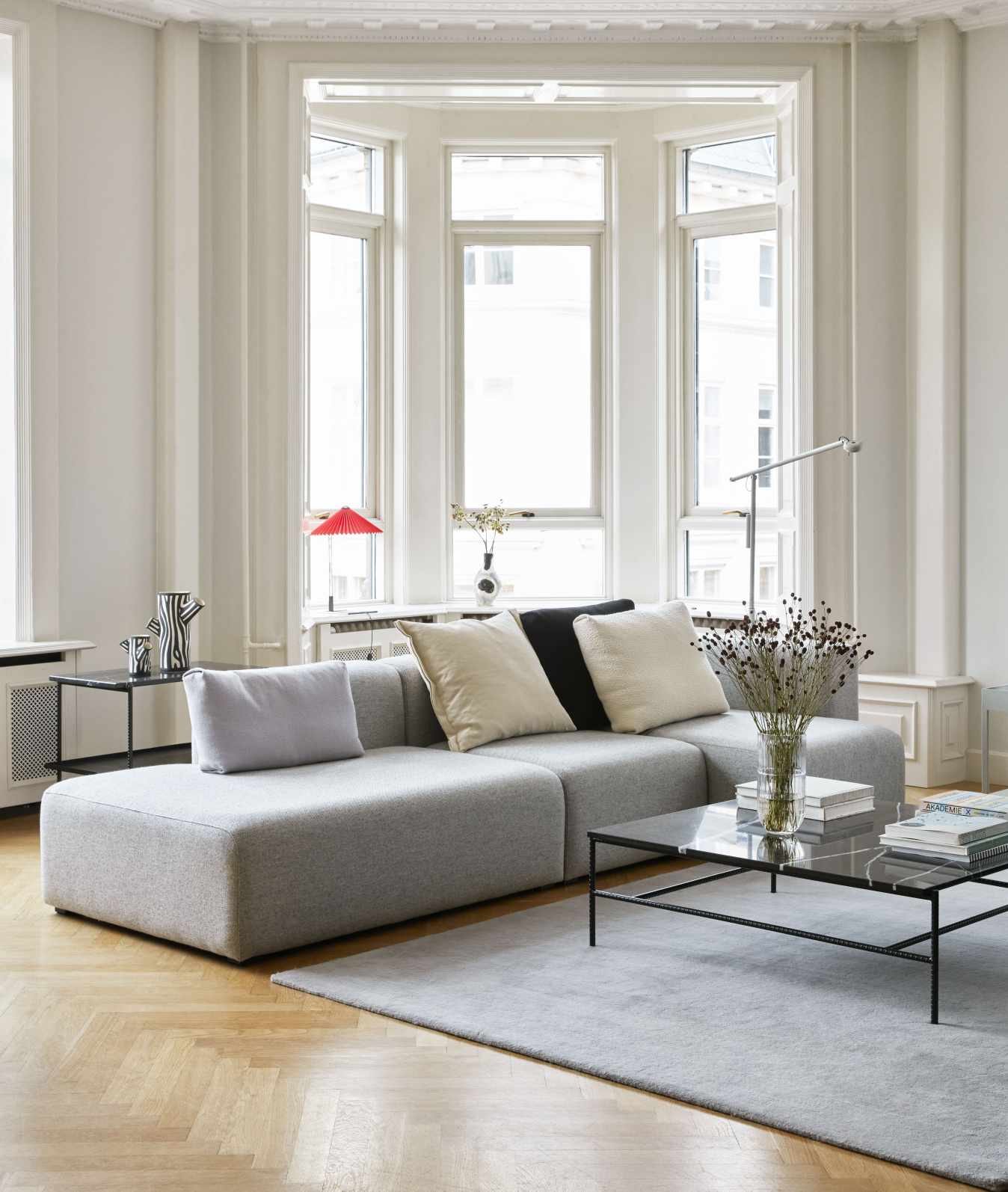 Mags 3-zitsbank Combination 4 met armleuning rechts Hay 