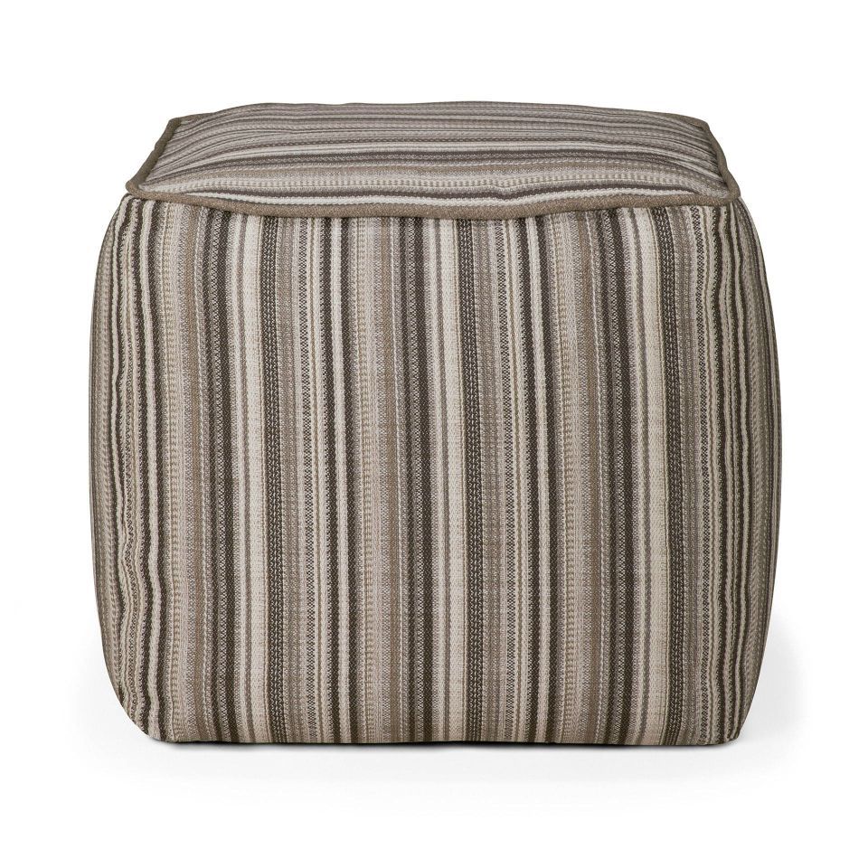 Zahara Outdoor zitzak grau gestreept Ethnicraft