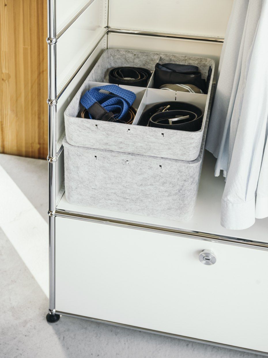 USM Haller Inos diepe box met dienblad