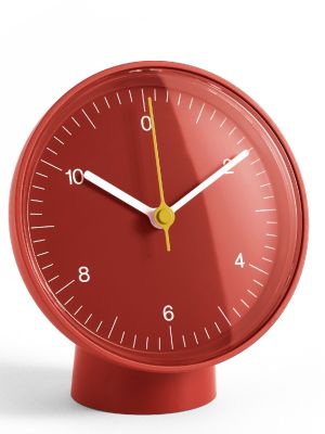 Tafelklok met dubbele functie / Wandklok Hay Rood