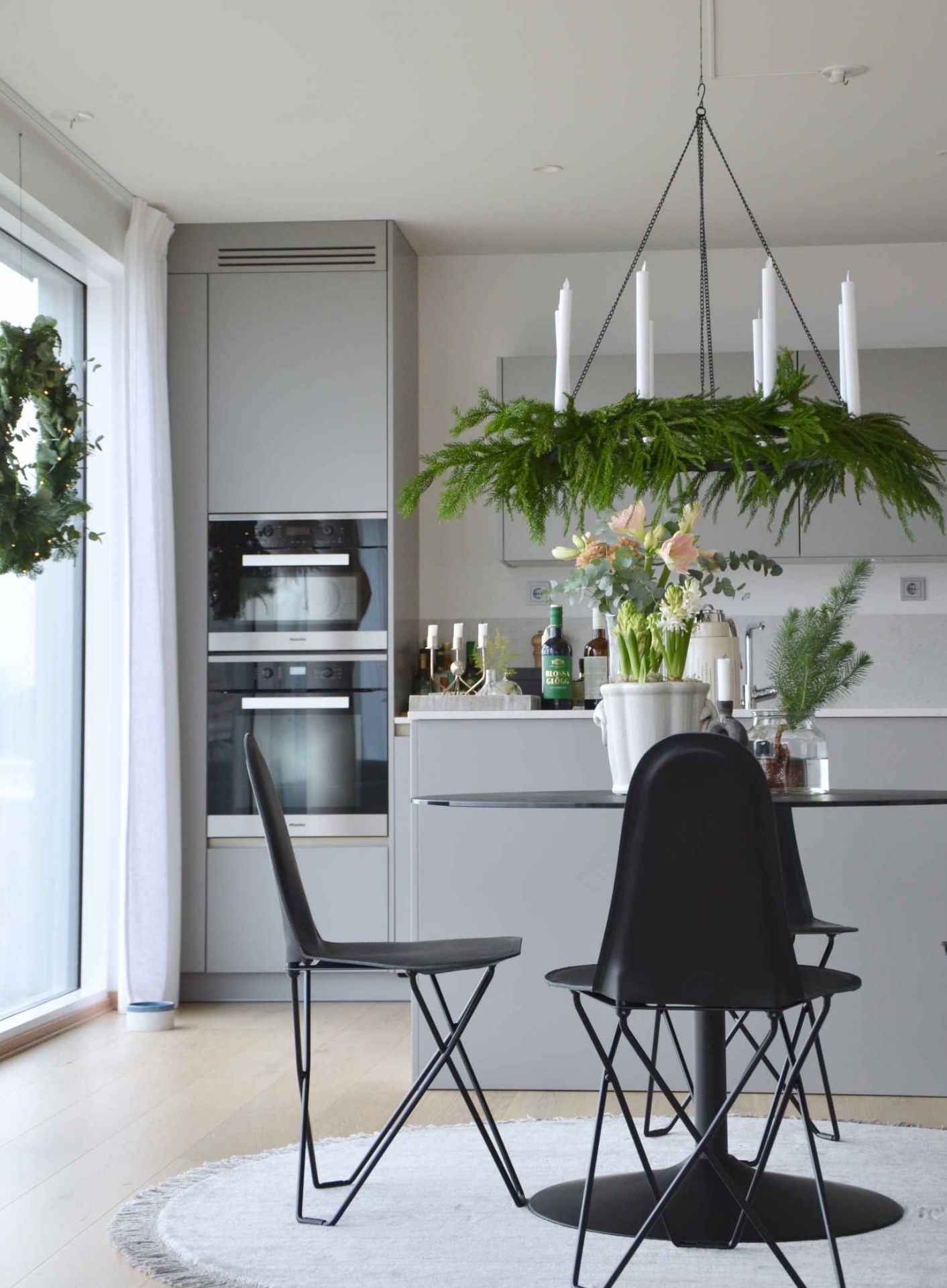 Cactus-stoel met lederen bekleding Cuero