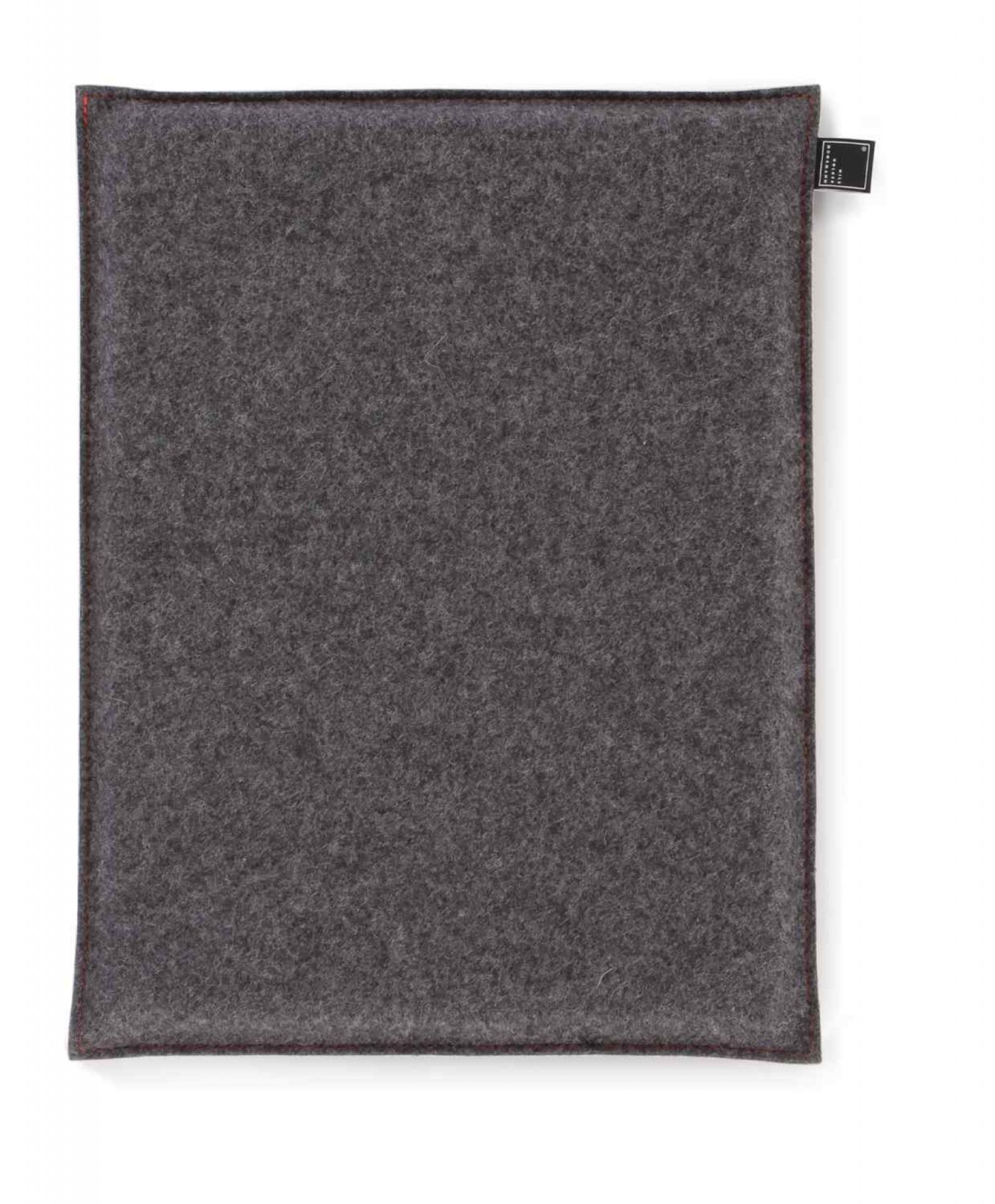 Graues Sitzkissen aus Filz von Moormann, ideal für bequemes Sitzen und als Bodenkissen.