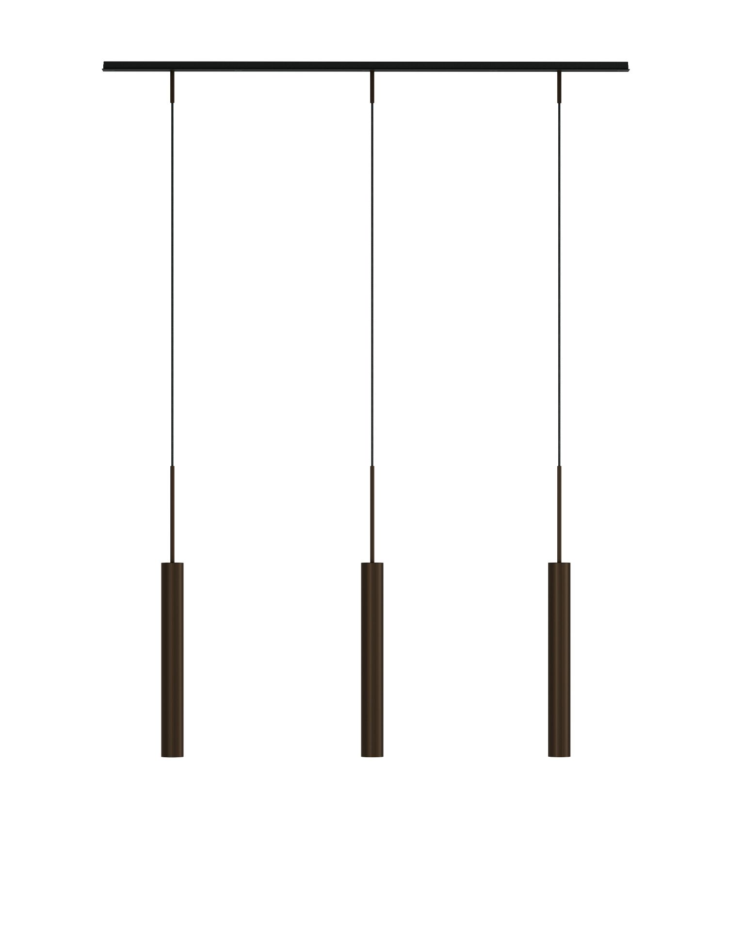 Tubulaire Rail 3 hanglamp van Audo Copenhagen