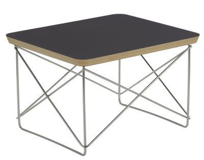 Occasional LTR bijzettafel HPL ZWART / ROESTVRIJ STAAL Vitra UNIEKE EXEMPLAREN