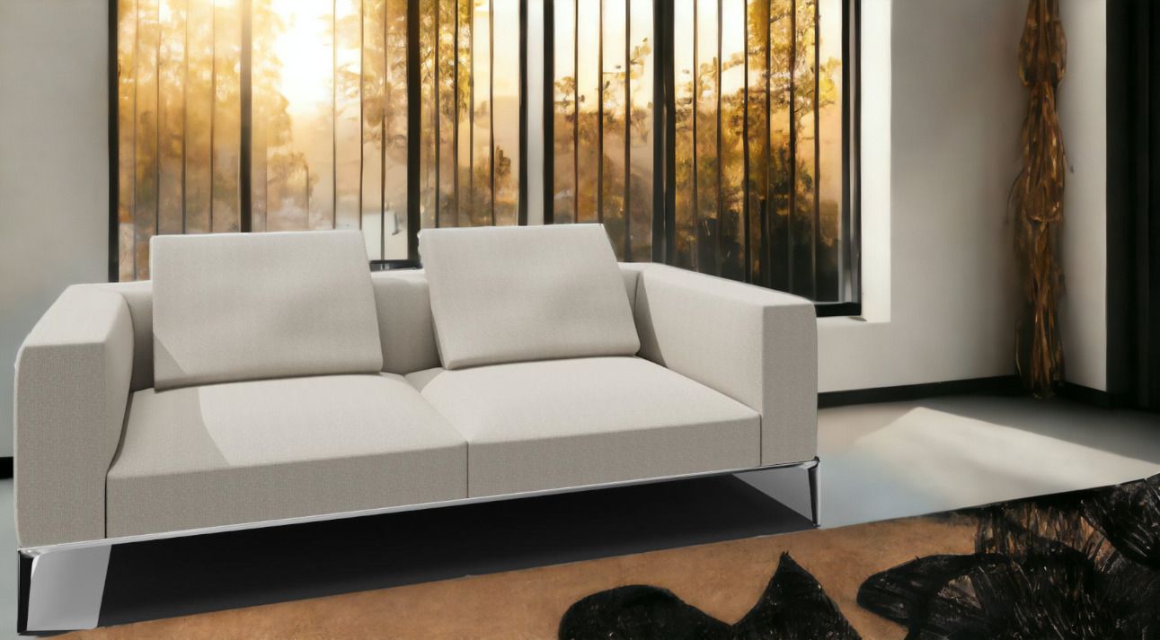 Jaan Living driezitsbank met 2 rugkussens, voordelige combinatie van Walter Knoll 