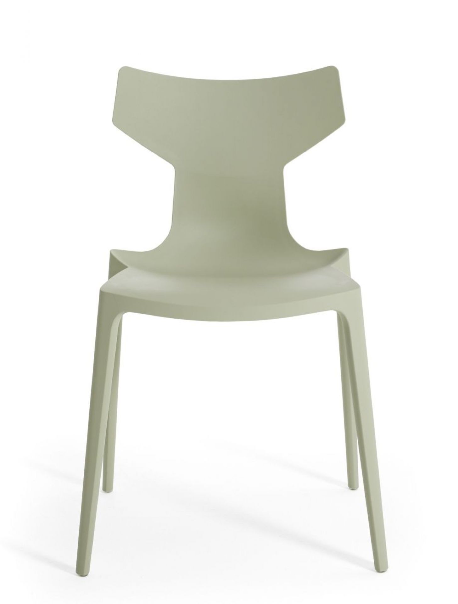 Re-Chair set van 2, groen, Kartell