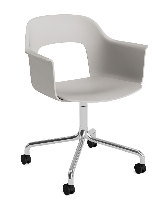 Layout fauteuil 261 met armleuningen van Hay