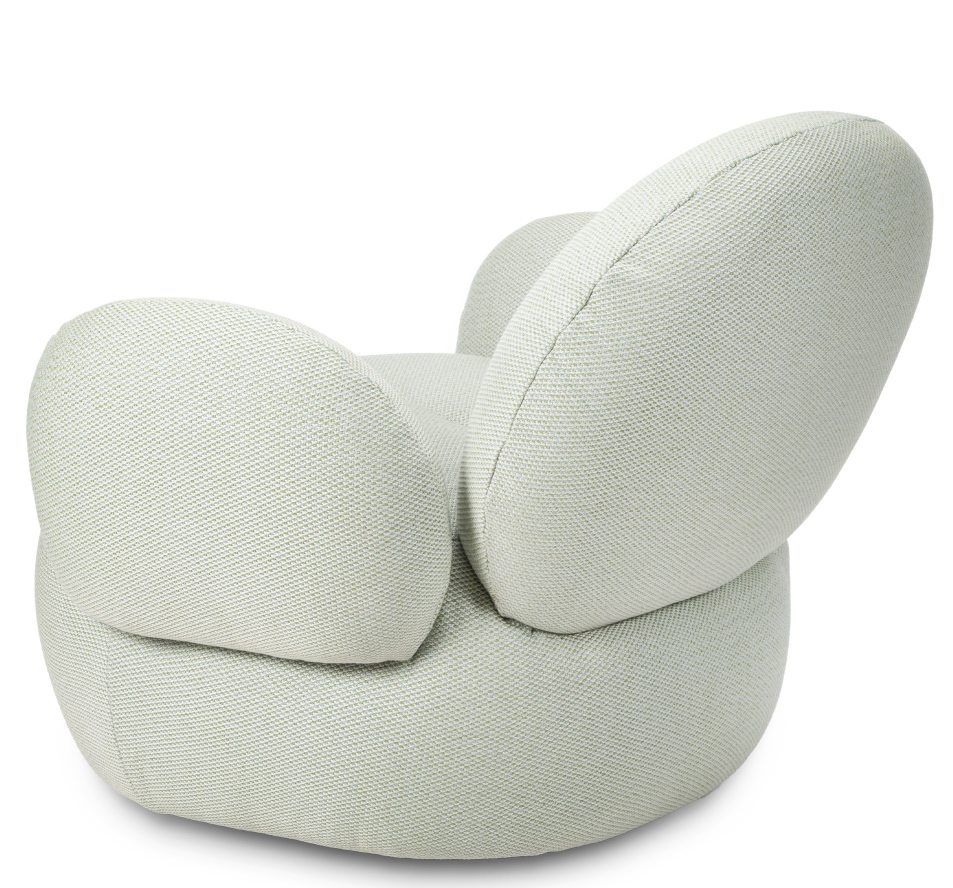 Nana Outdoor Sessel Petite von Freifrau Manufaktur, hellgrüner Lounge Sessel für den Garten.