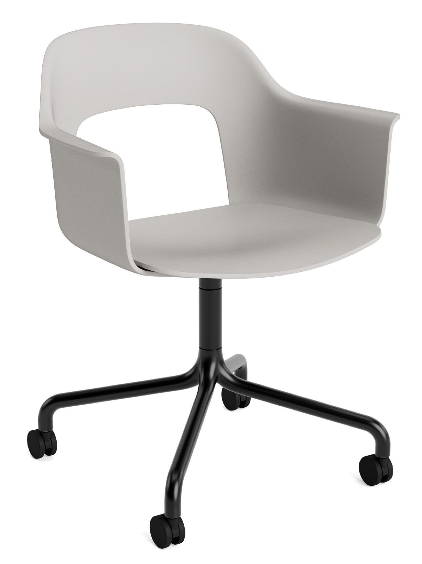Layout fauteuil 261 met armleuningen van Hay