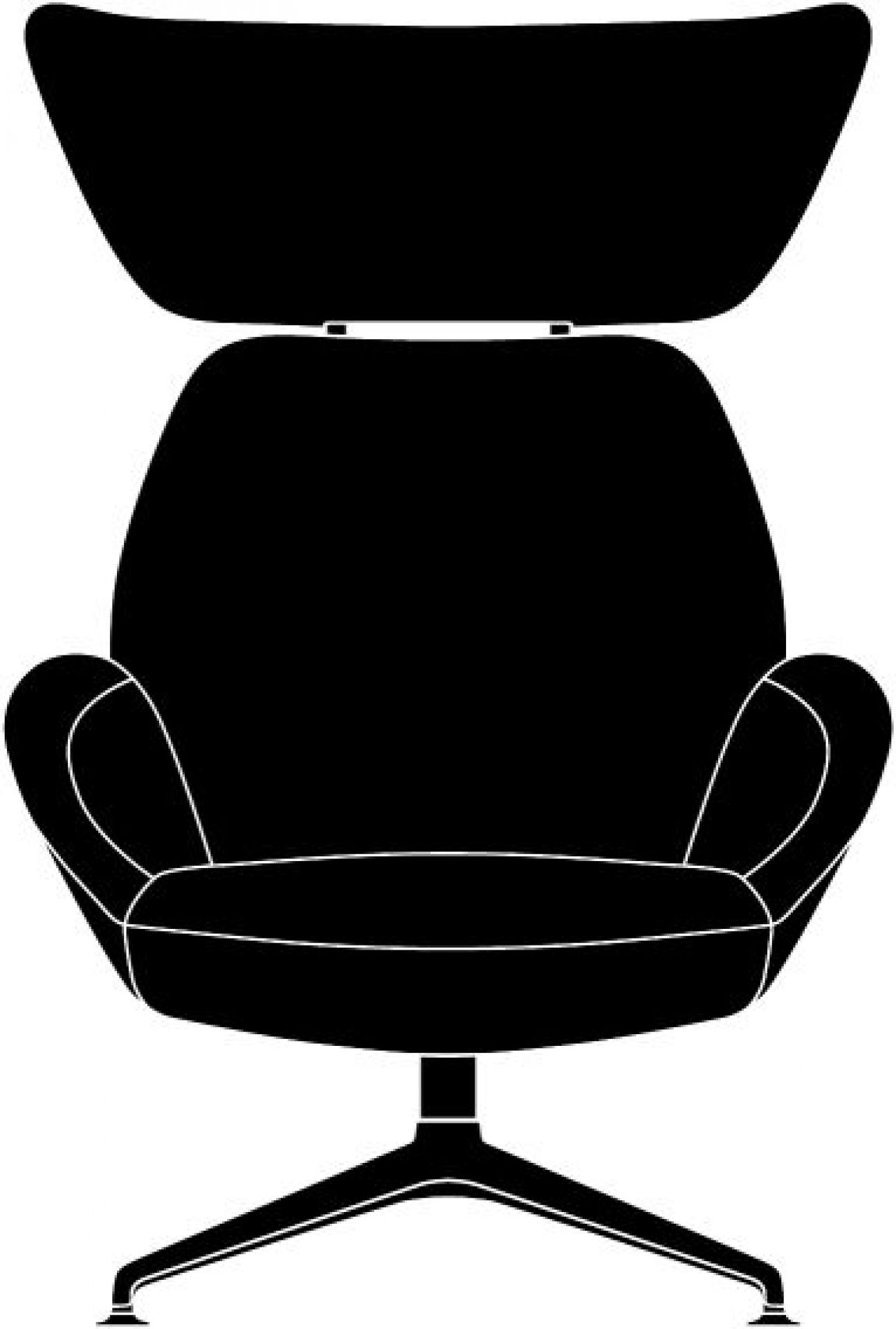 Laze-fauteuil van Eva Solo