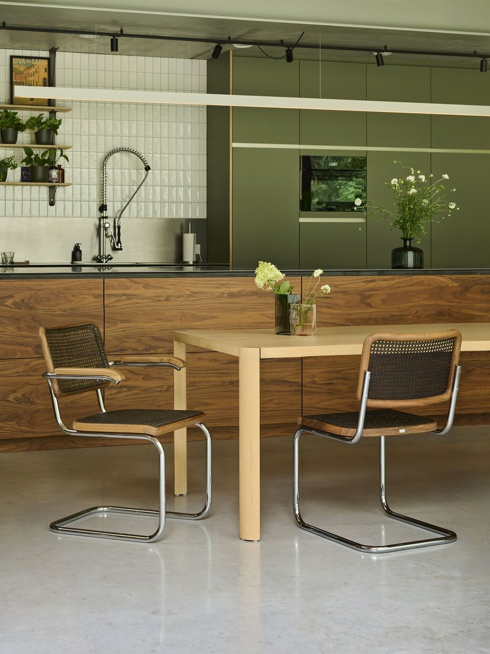 JS. Thonet by Jil Sander S 32 V / S32V Zweefstoel Thonet