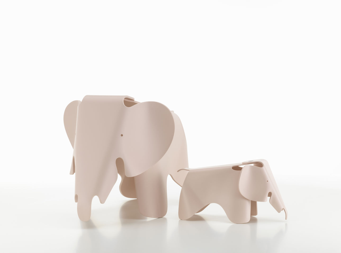 Eames Elephant-kruk RE Vitra lichtroze