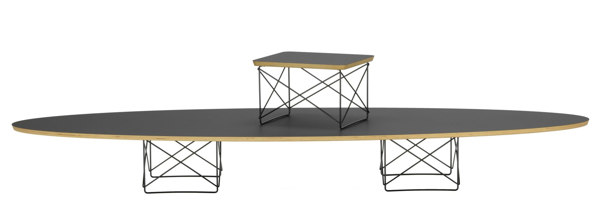 Elliptical Table ETR Eames-tafel / salontafel Vitra 