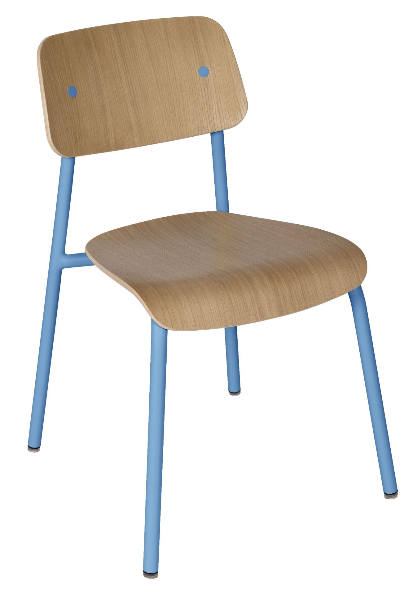 Studie Chair stoel van eikenhout voor binnen, Fermob