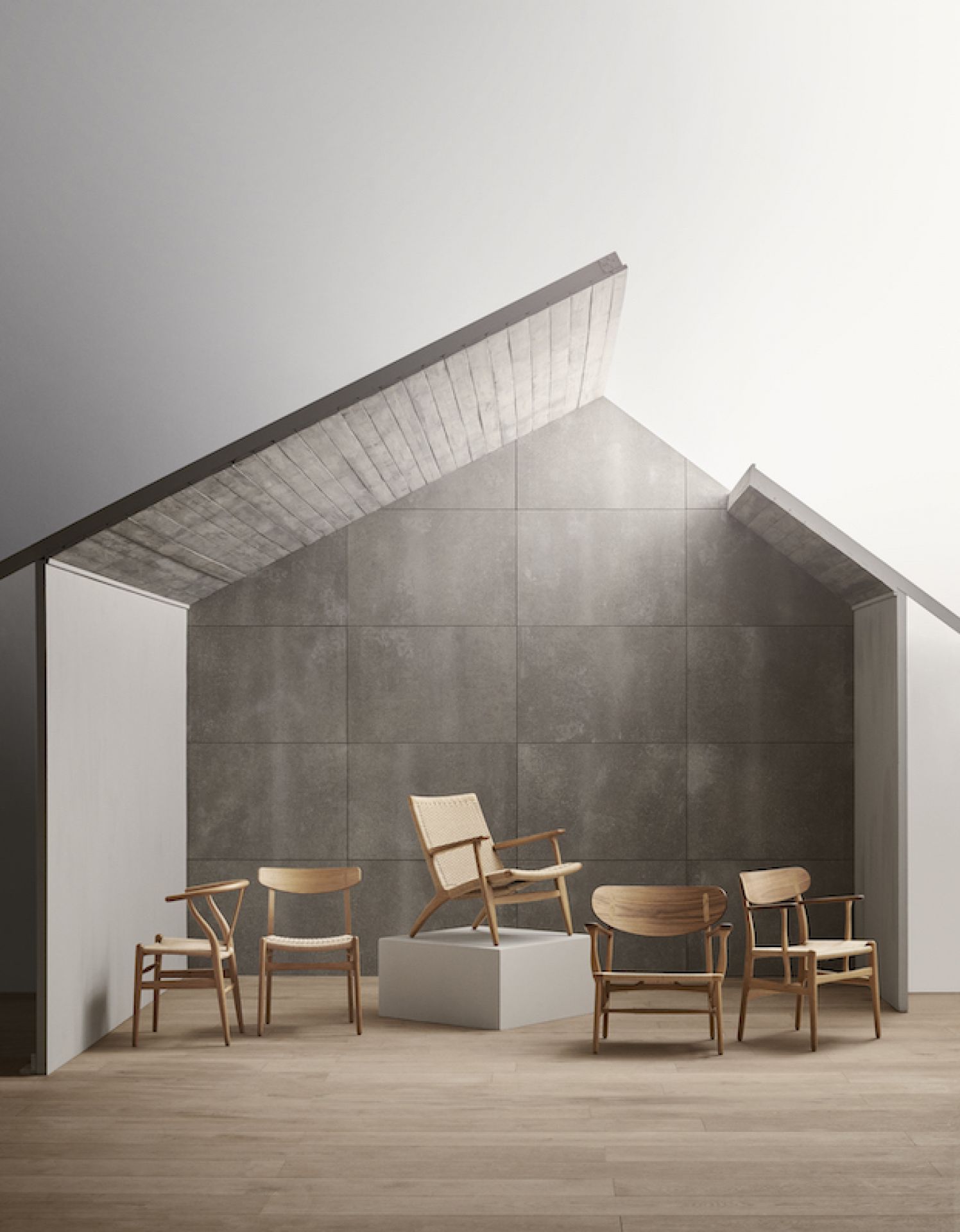 CH25 Lounge-fauteuil Carl Hansen & Søn
