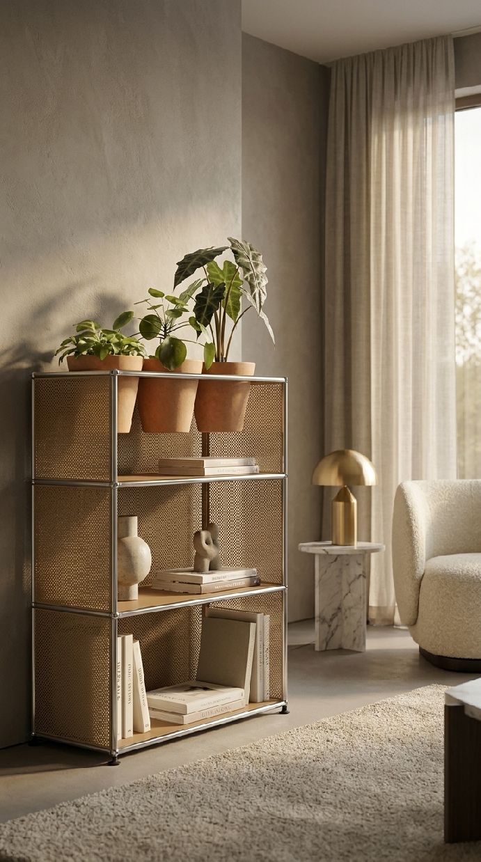 USM Haller dressoir M56 met plantenaccessoires