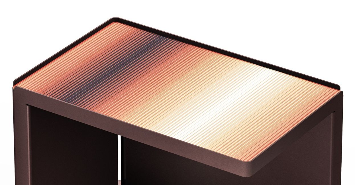 Tafelblad voor de Ambito Coffee Table salontafel Tola Dolza 