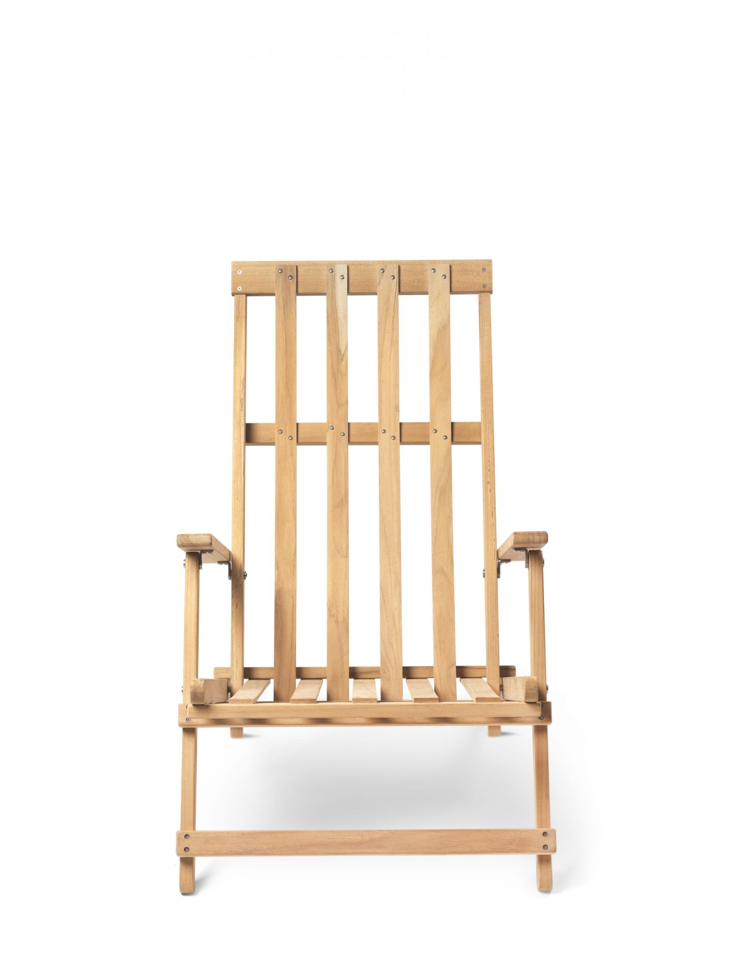 BM5568 Borge Mogensen Liegestuhl aus Teakholz für den Außenbereich von Carl Hansen & Søn.