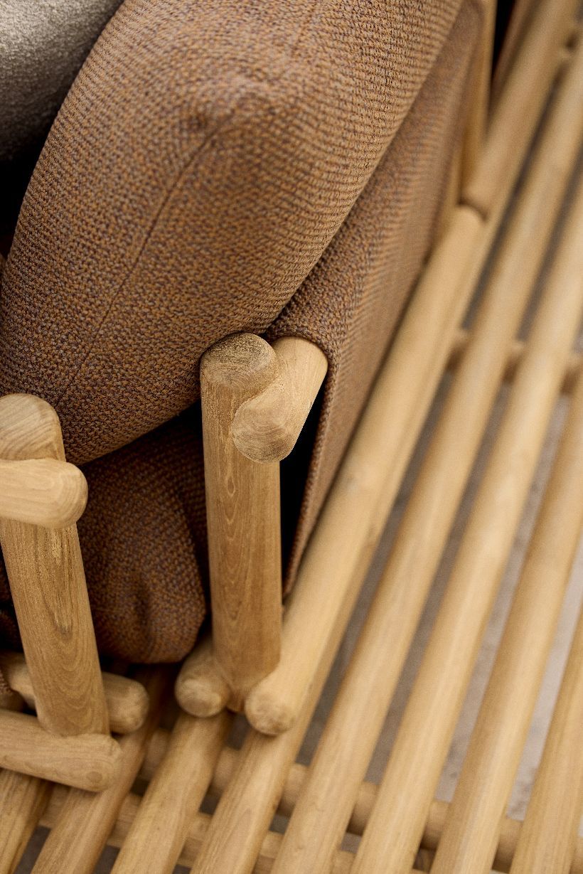 STICKS PLATFORM Hoekbank groot voor buiten Cane-Line
