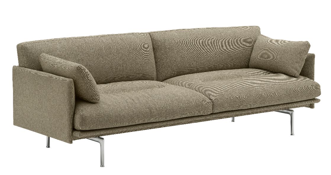 Outline Soft driezitsbank van Muuto