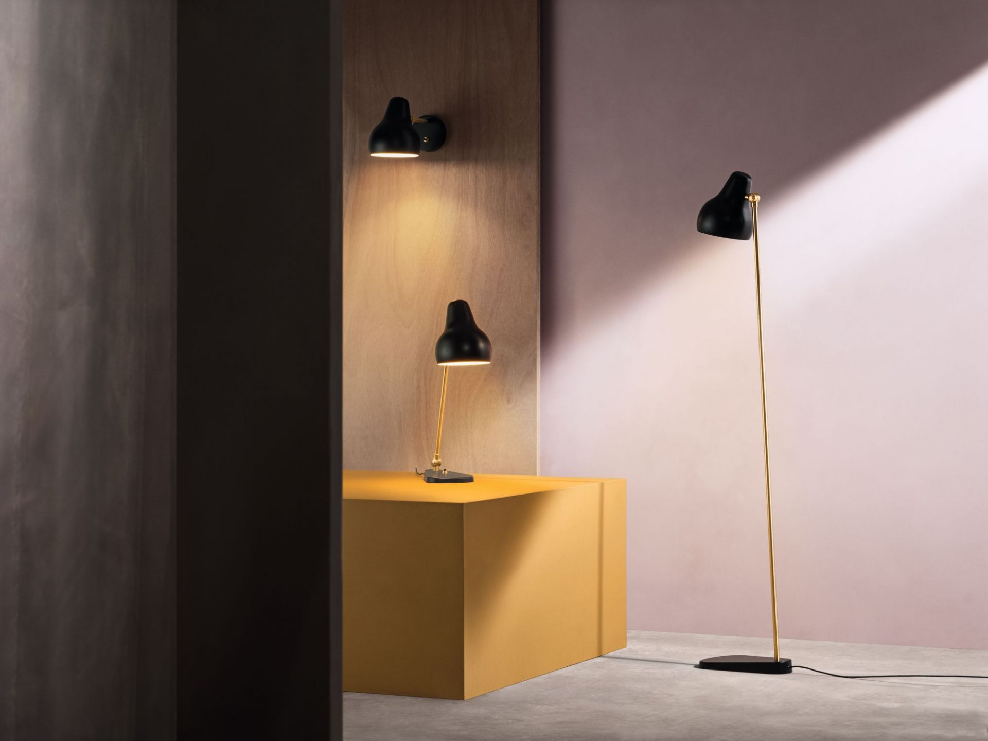VL38 staande lamp van Louis Poulsen 