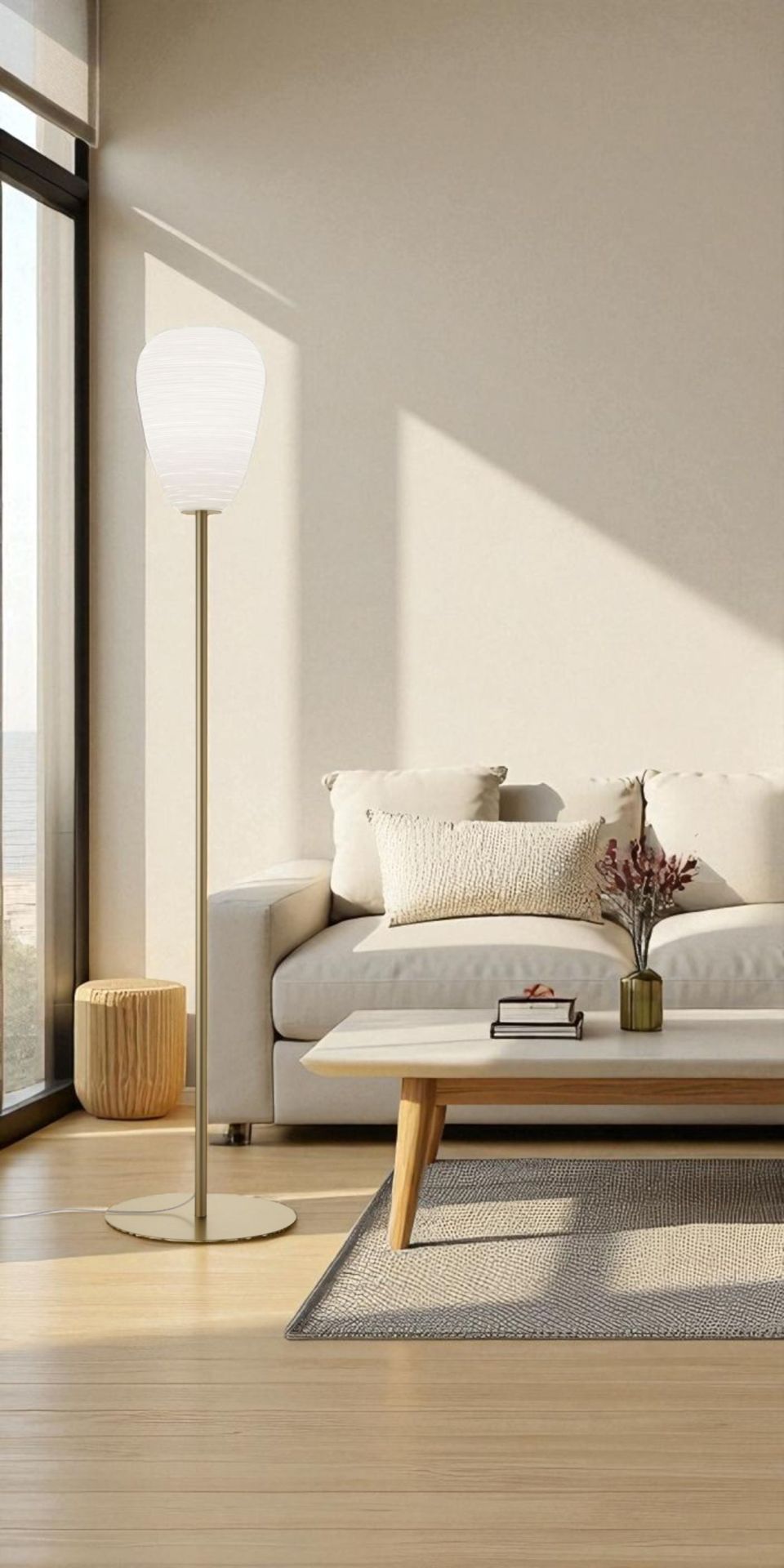 Rituals 1 staande lamp wit Foscarini