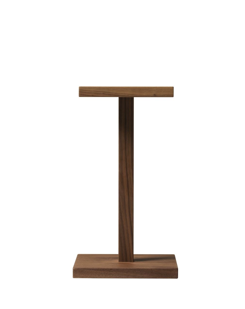 Peana Molina Beistelltisch aus Holz, minimalistisches Design für Wohnzimmer und Schlafzimmer.