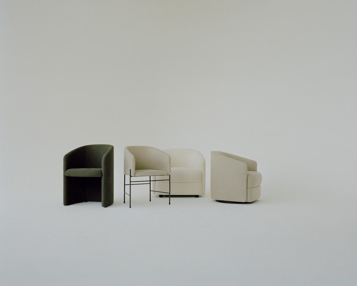 Covent Club Chair Sessel von New Works in verschiedenen Farben und Ausführungen. Design Sessel.