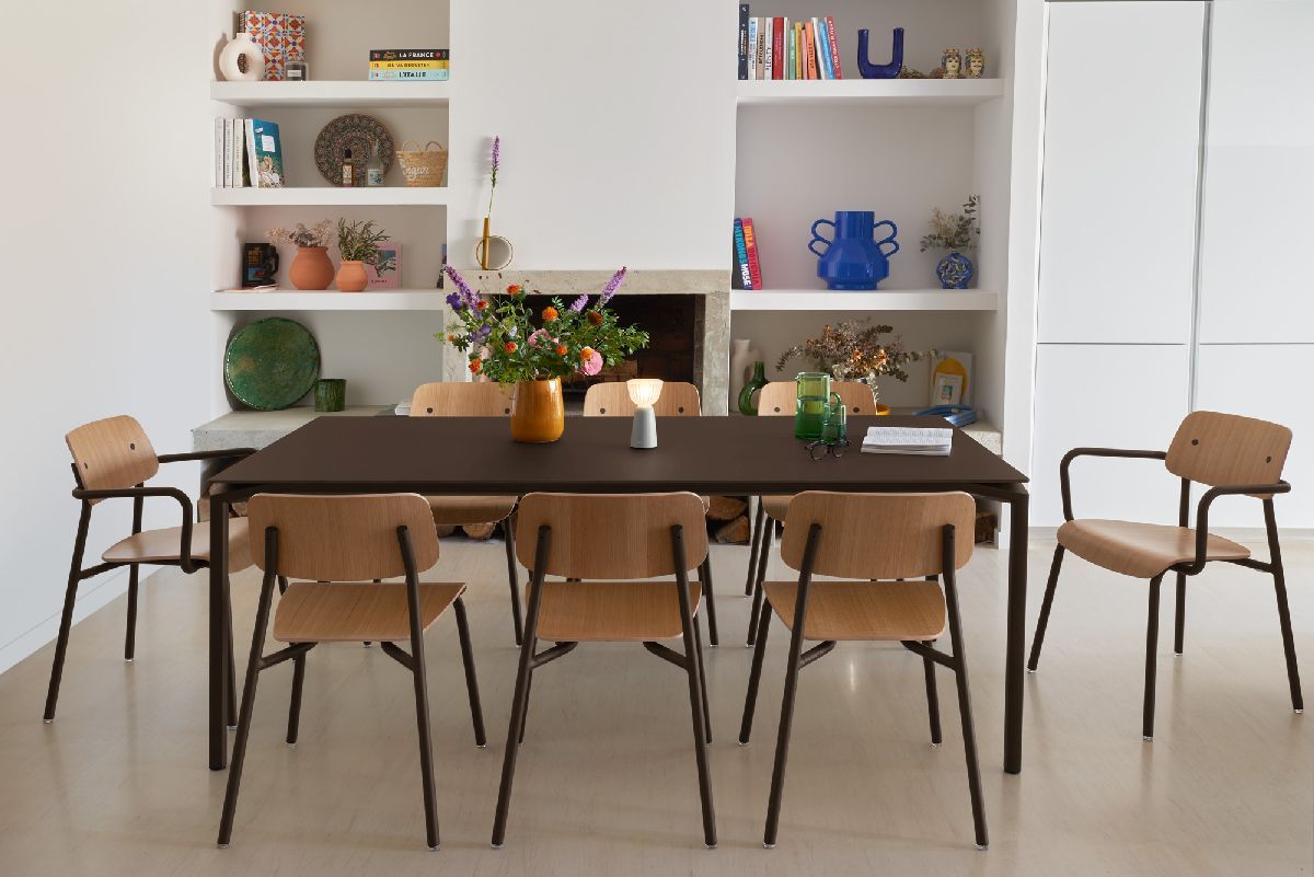 Calvi-eettafel voor binnen 195 x 95 cm Fermob