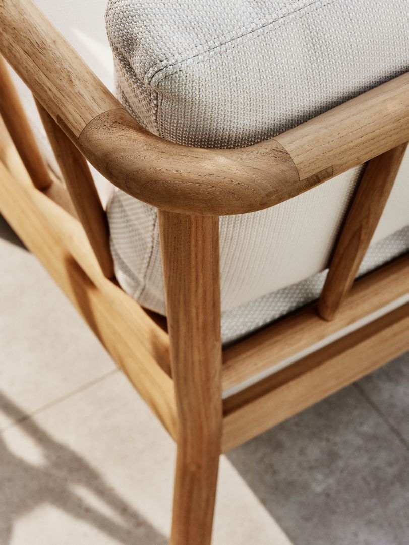 Tradition End-modulair buitenbank Skagerak van Fritz Hansen
