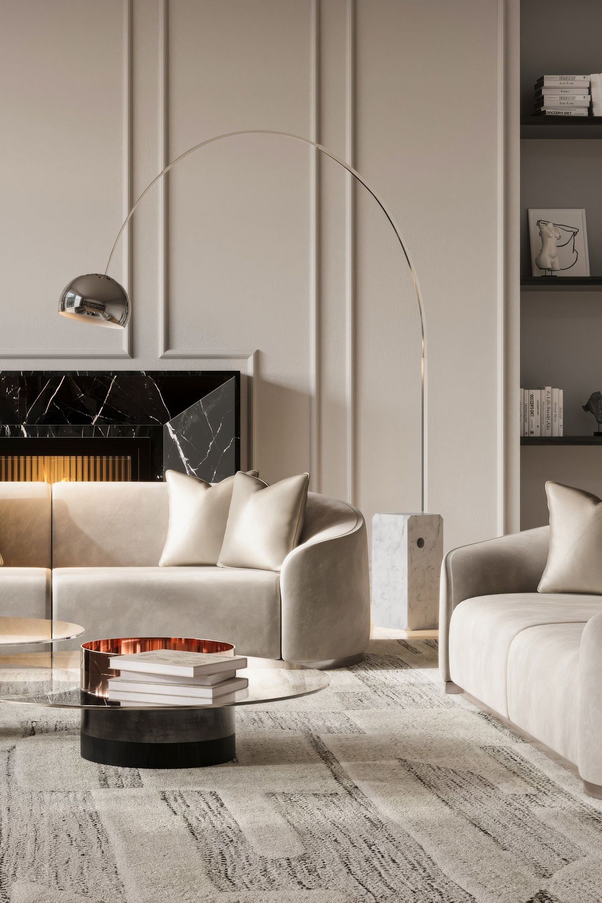 Arco staande lamp van Flos