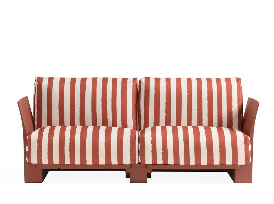 Pop Outdoor monoblokbank 2-zits Kartell