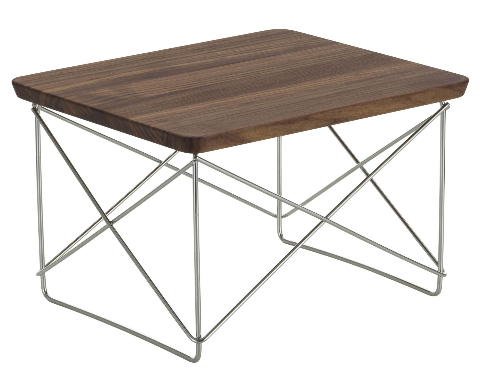 Bijzettafel LTR, donker notenhout, Vitra 