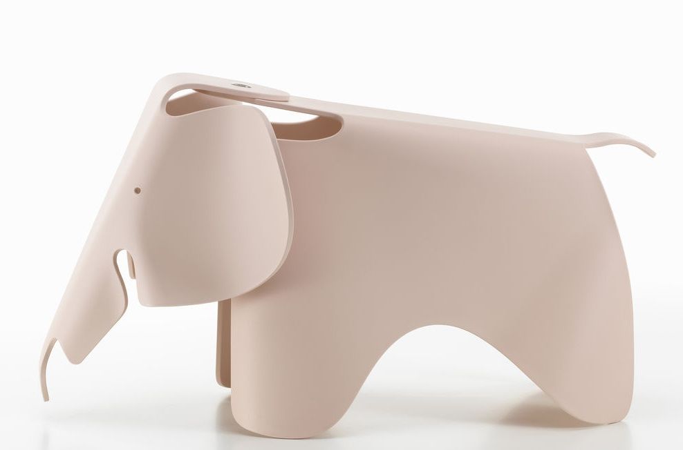 Eames Elephant-kruk RE Vitra lichtroze