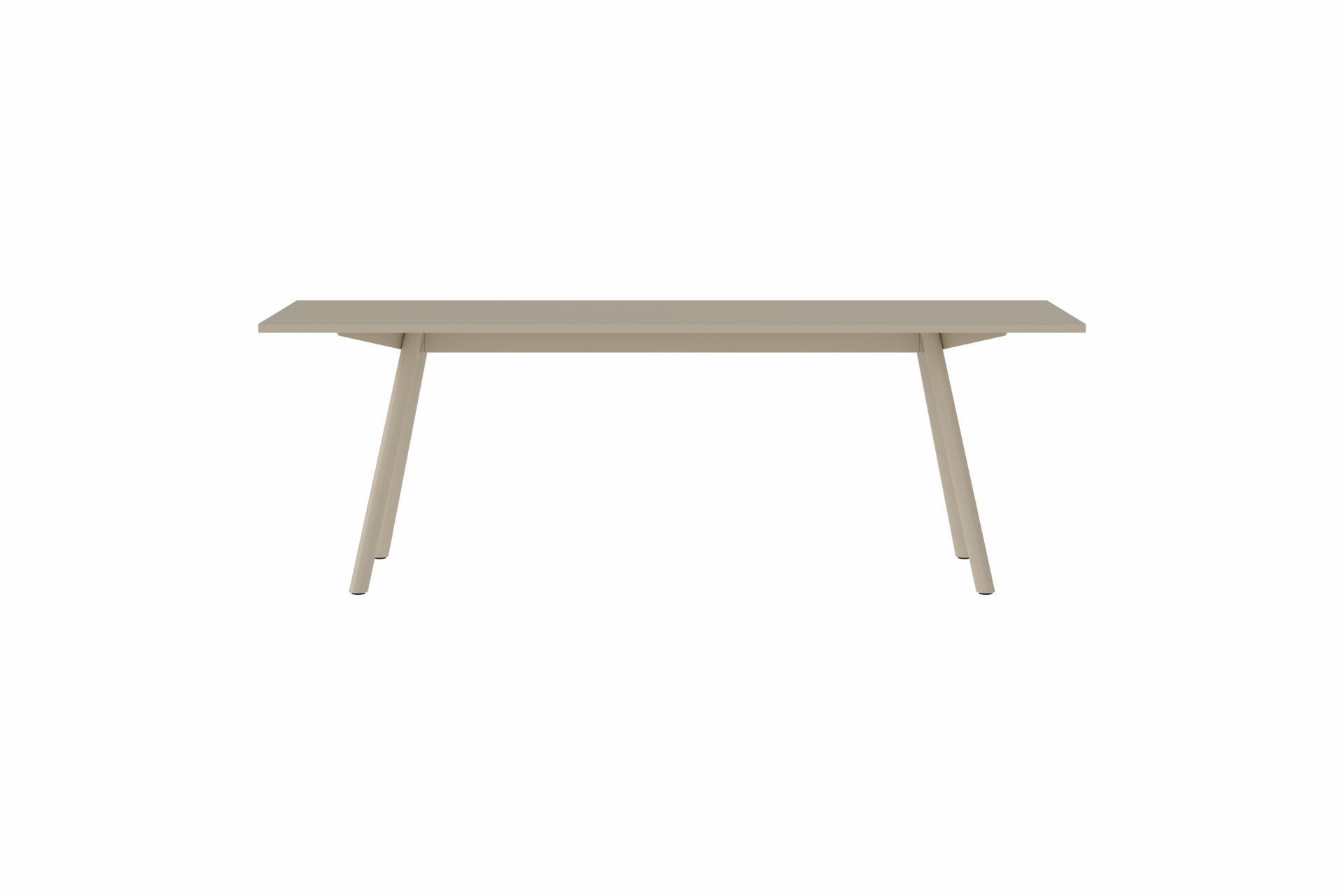 New Tendency Masa Tischplatte in Beige, minimalistischer Esstisch für moderne Wohnräume.