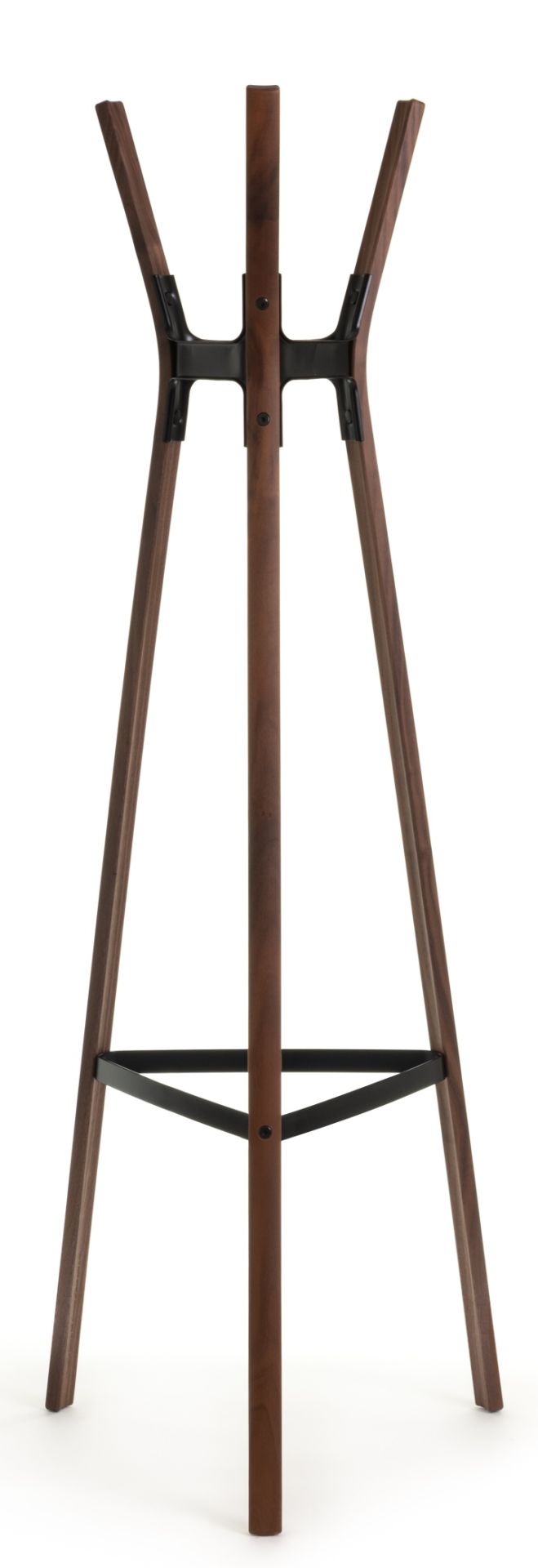 Magis Steelwood Coat Stand Garderobenständer aus Holz und Stahl, modernes Design für Flur und Diele.