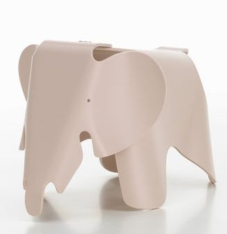 Eames Elephant Small klein RE Vitra lichtroze