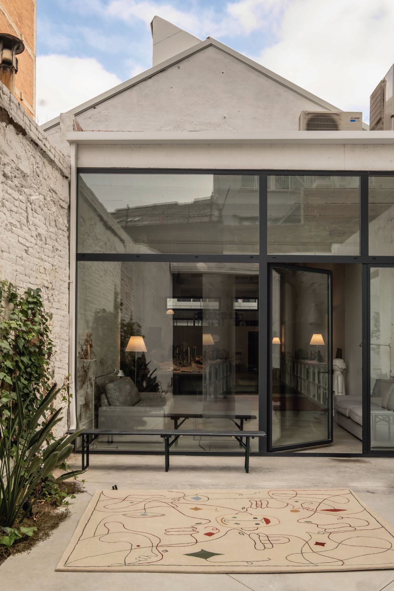 Silhouette Outdoor-tapijt van Nanimarquina